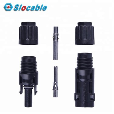 Slocable High Quality Good Waterproof CN40-CM Connectors for PV in 2.5mm2 4mm2 6mm2 10mm2 Cables