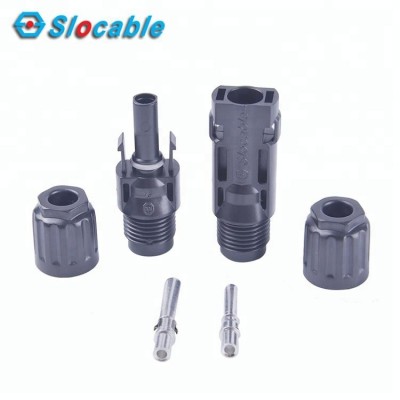 Slocable High Quality Good Waterproof 10mm2 Solar Cable Connector PV Plug